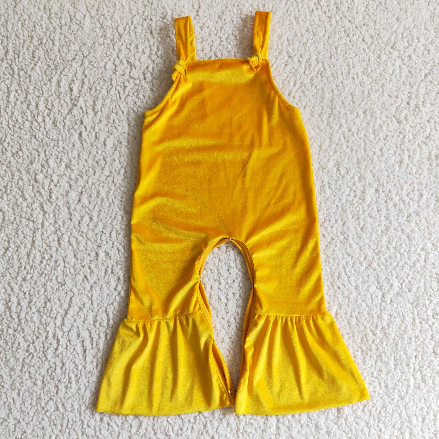 Gold Velvet Jumpsuit