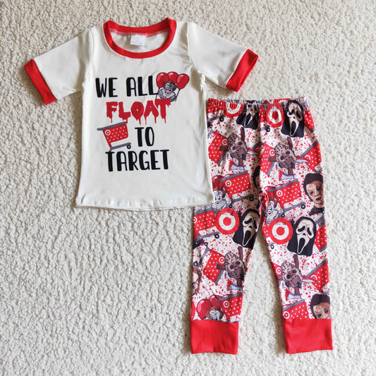 Red Cartoon Boy Set