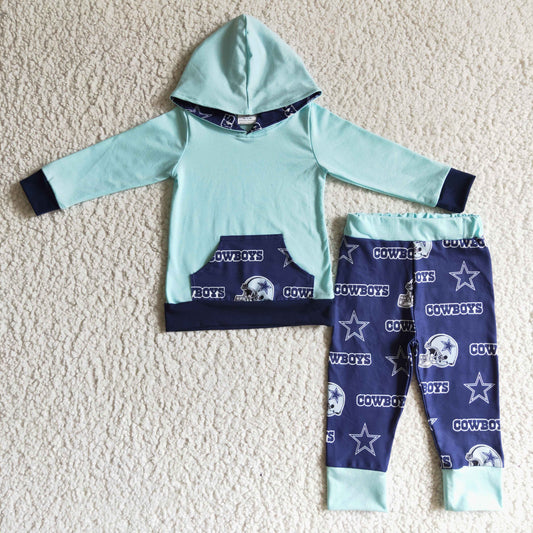 Blue Cartoon Pant Jogger Outfit