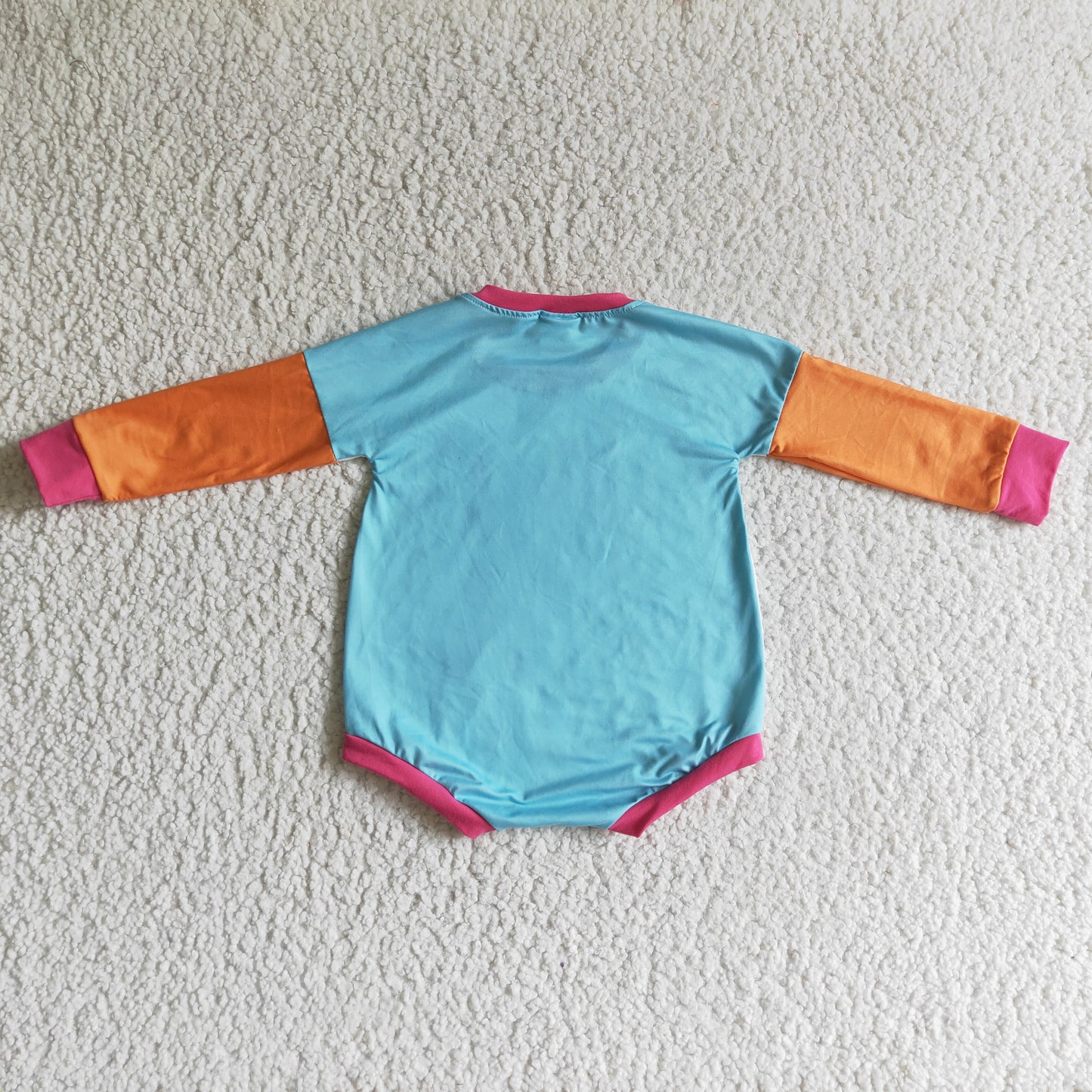 Camera Pattern Print Baby Long Sleeves Romper