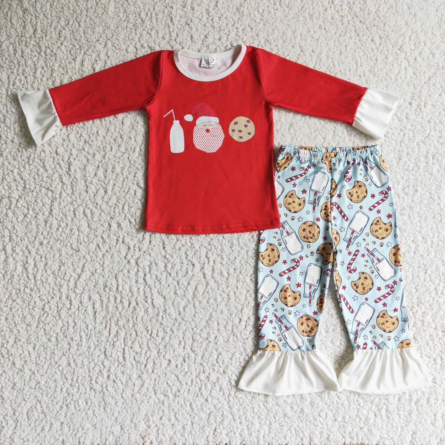 Christmas Red Gingerbread Girls Set