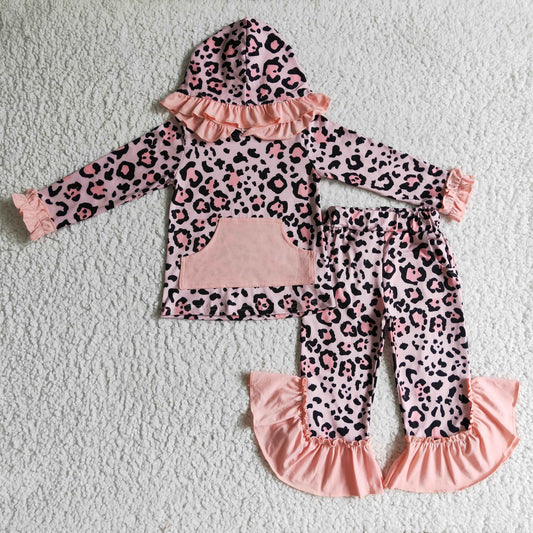 Pink Leopard Jogger Outfit