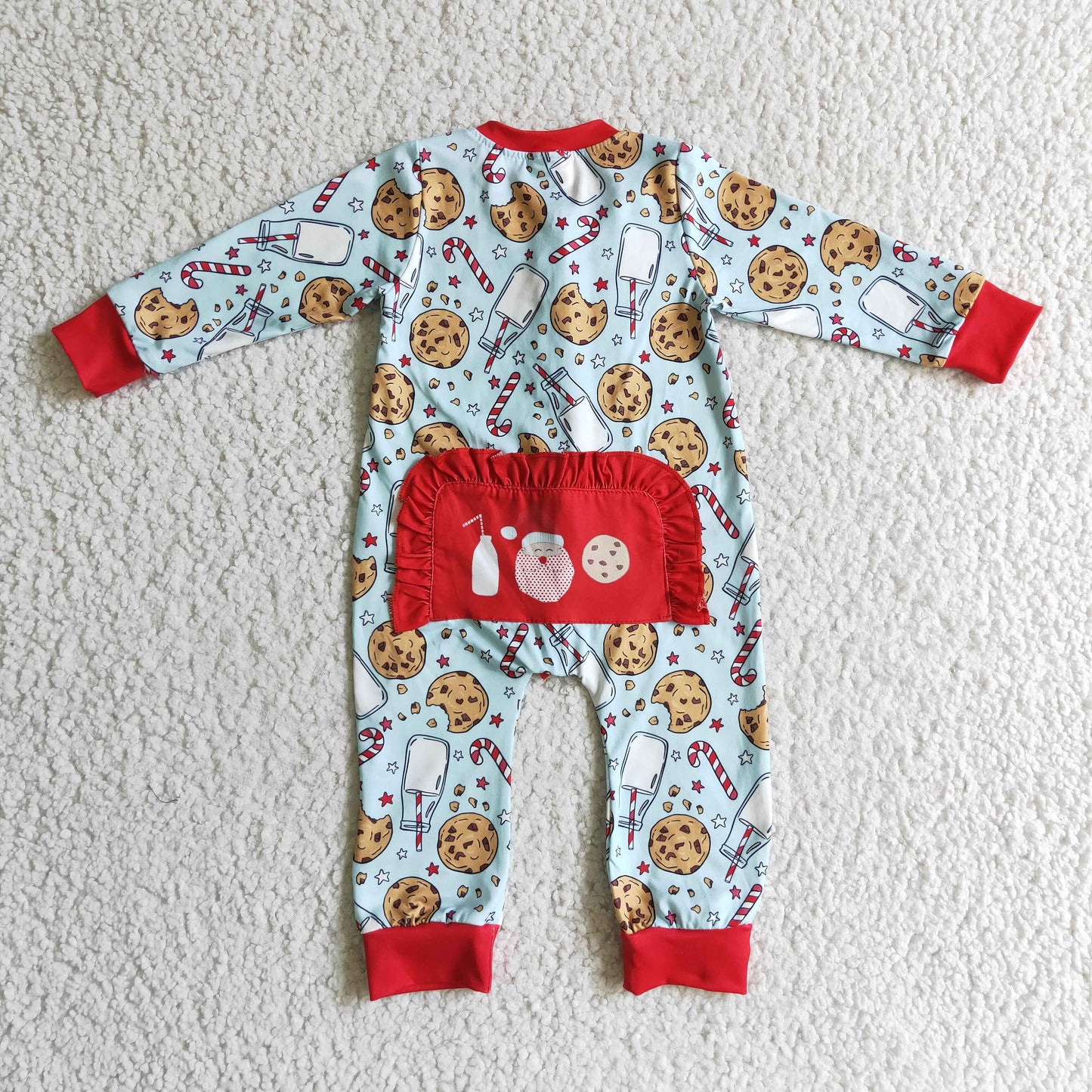 Christmas Red Cookies Romper