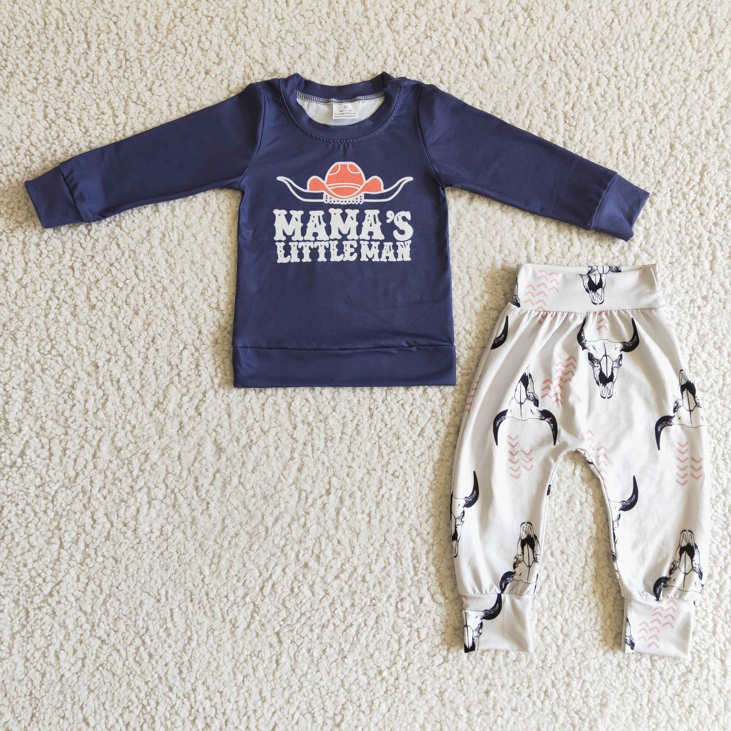 Blue Cow Boy Outfits