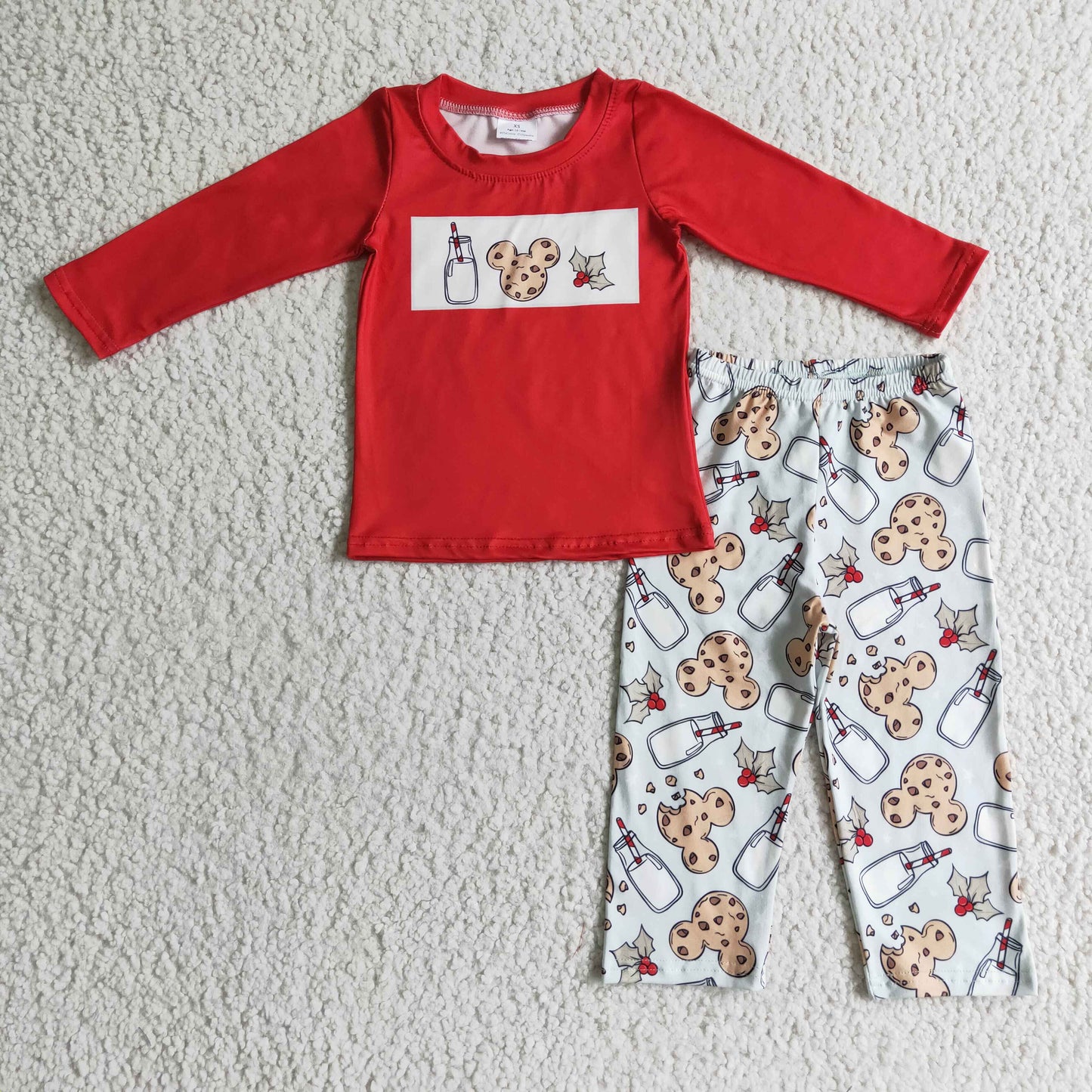 Christmas Red Cookie Boy Set