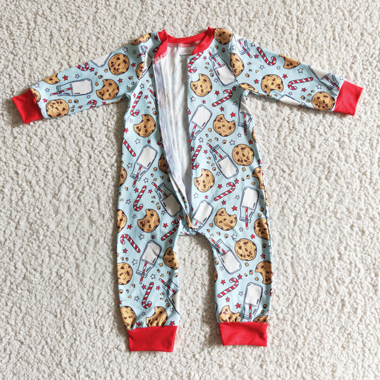 Christmas Red Cookies Romper
