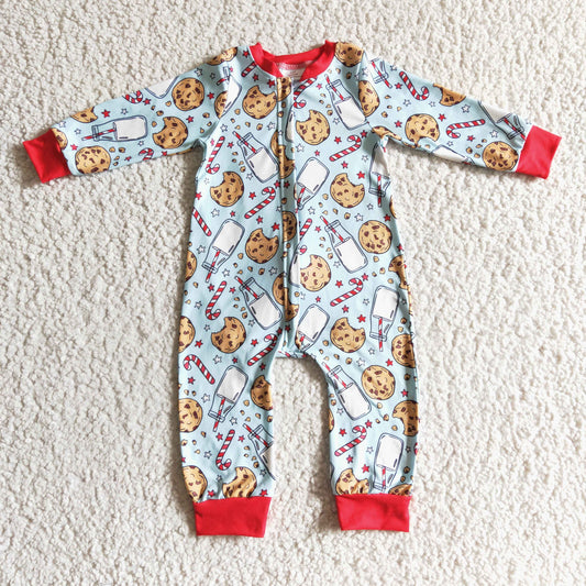 Christmas Red Cookies Romper