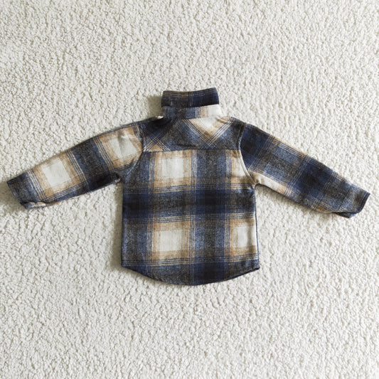 Fall Black Flannel Shacket