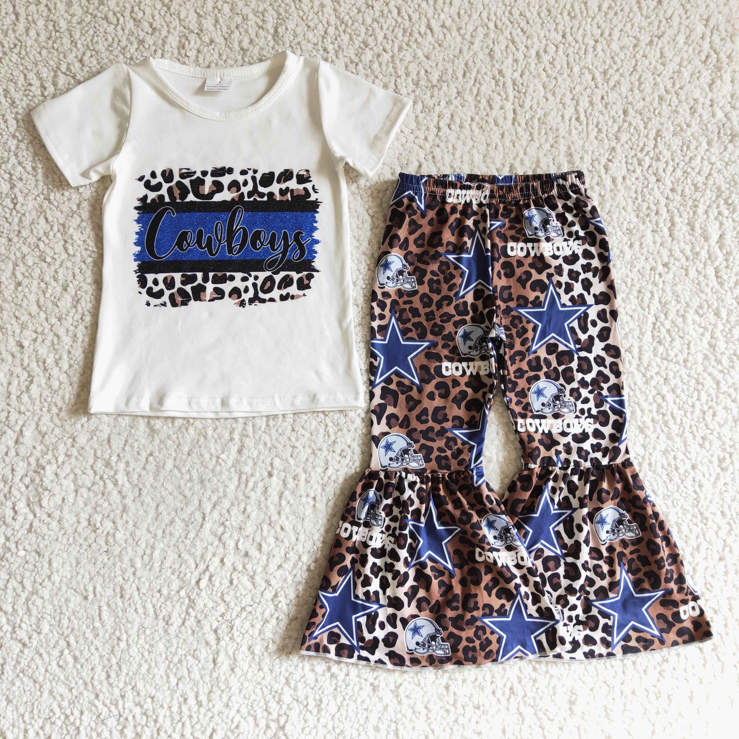 Cowboys Leopard Star Girl Outfits