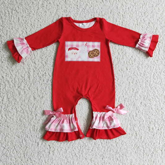 Christmas Red Baby Romper
