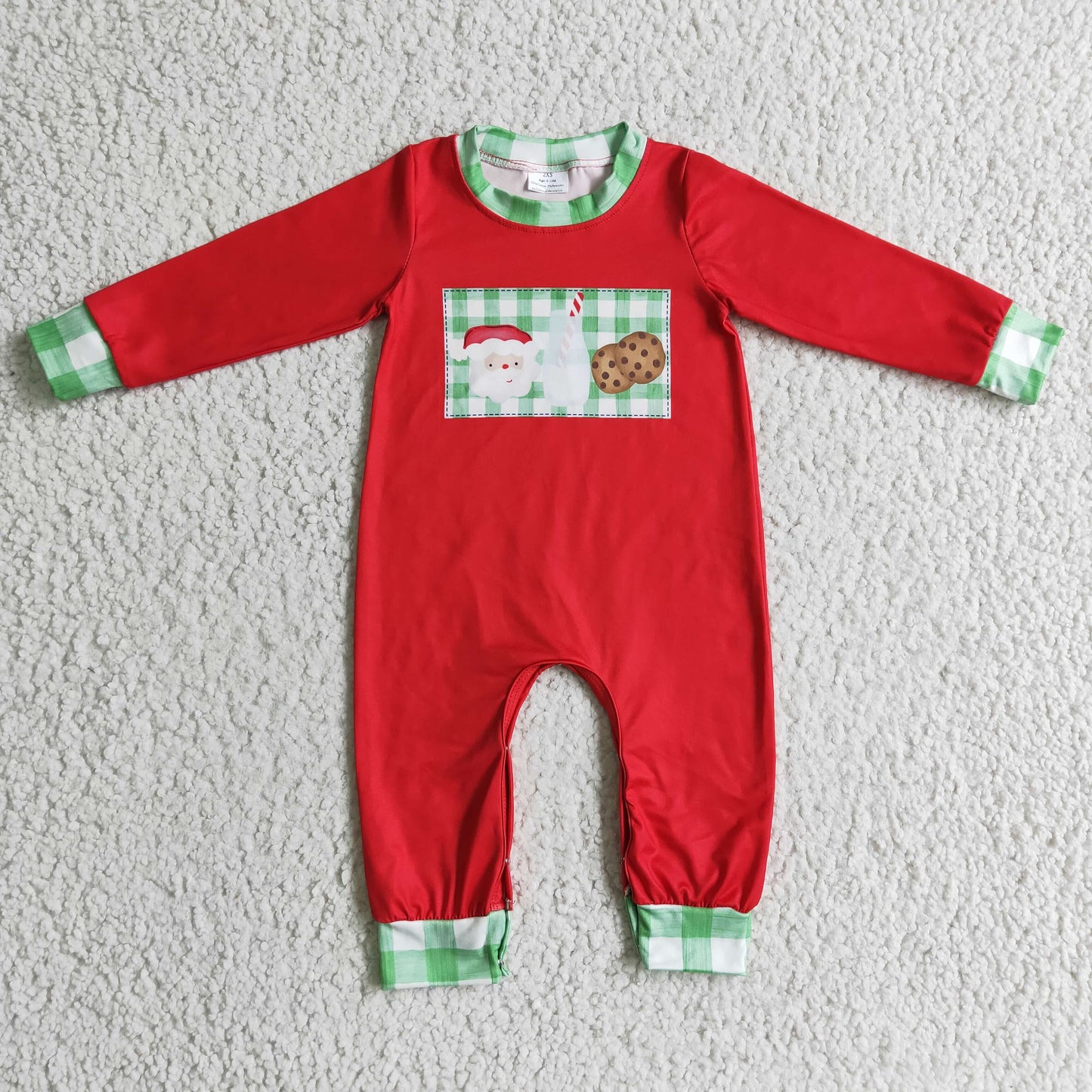 Christmas Red Baby Romper