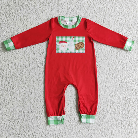 Christmas Red Baby Romper