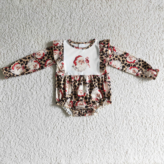 Christmas Santa long sleeves romper