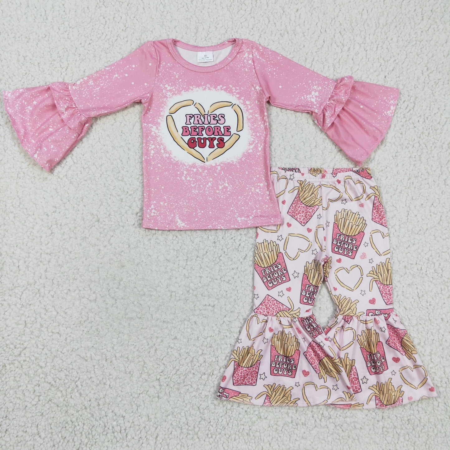 Pink Fries Girls Set
