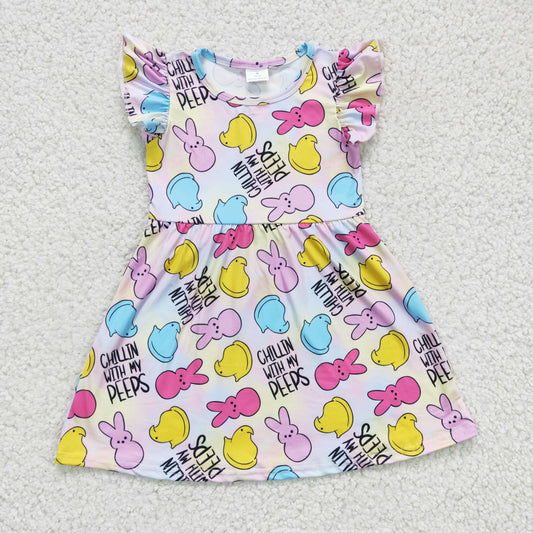 Easter Bunny Girls Dress
