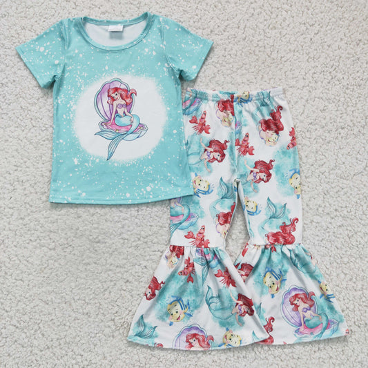 Blue Cartoon Girls Set