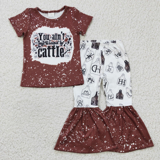 Brown Cattle Girl Outfits