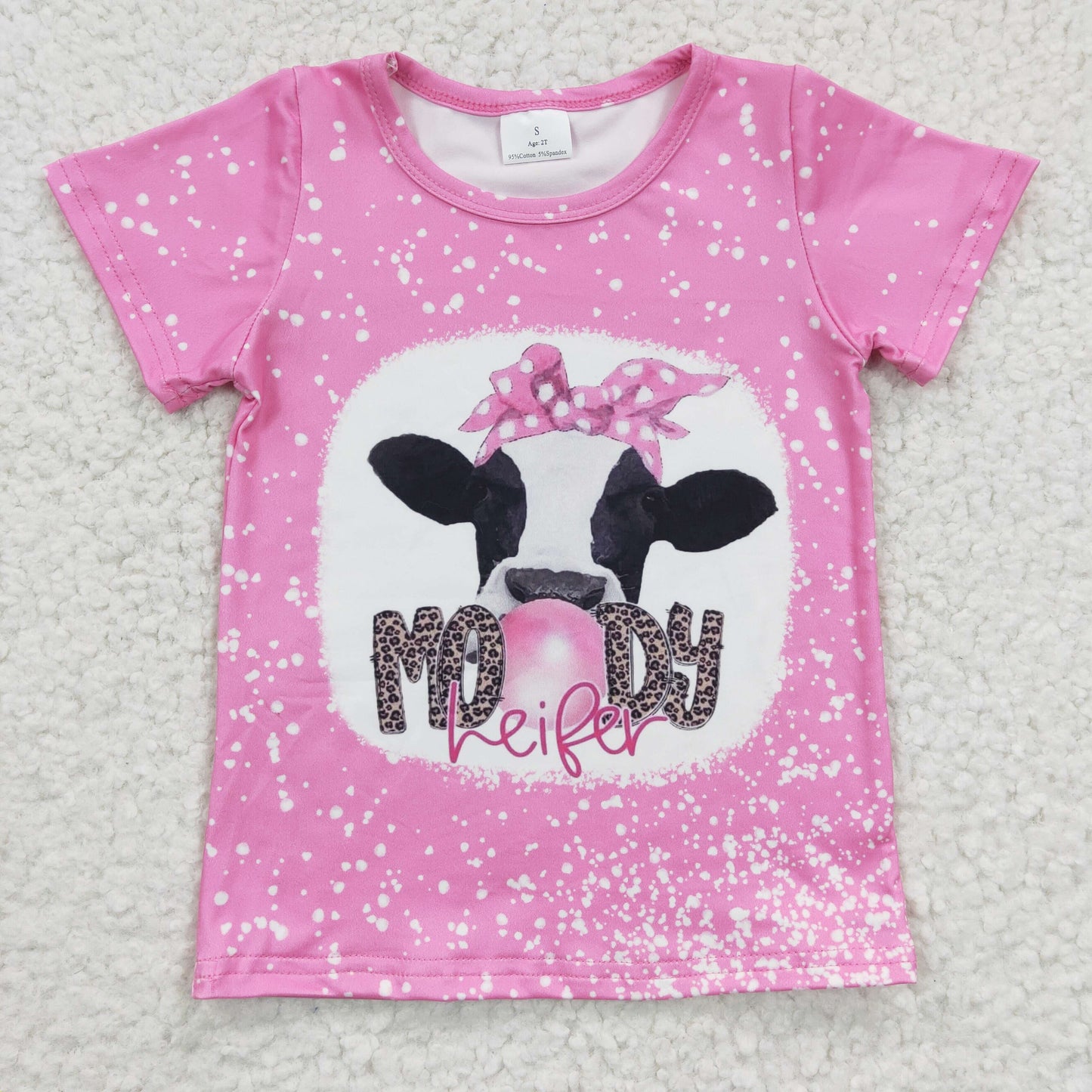 Pink Cow Shirt
