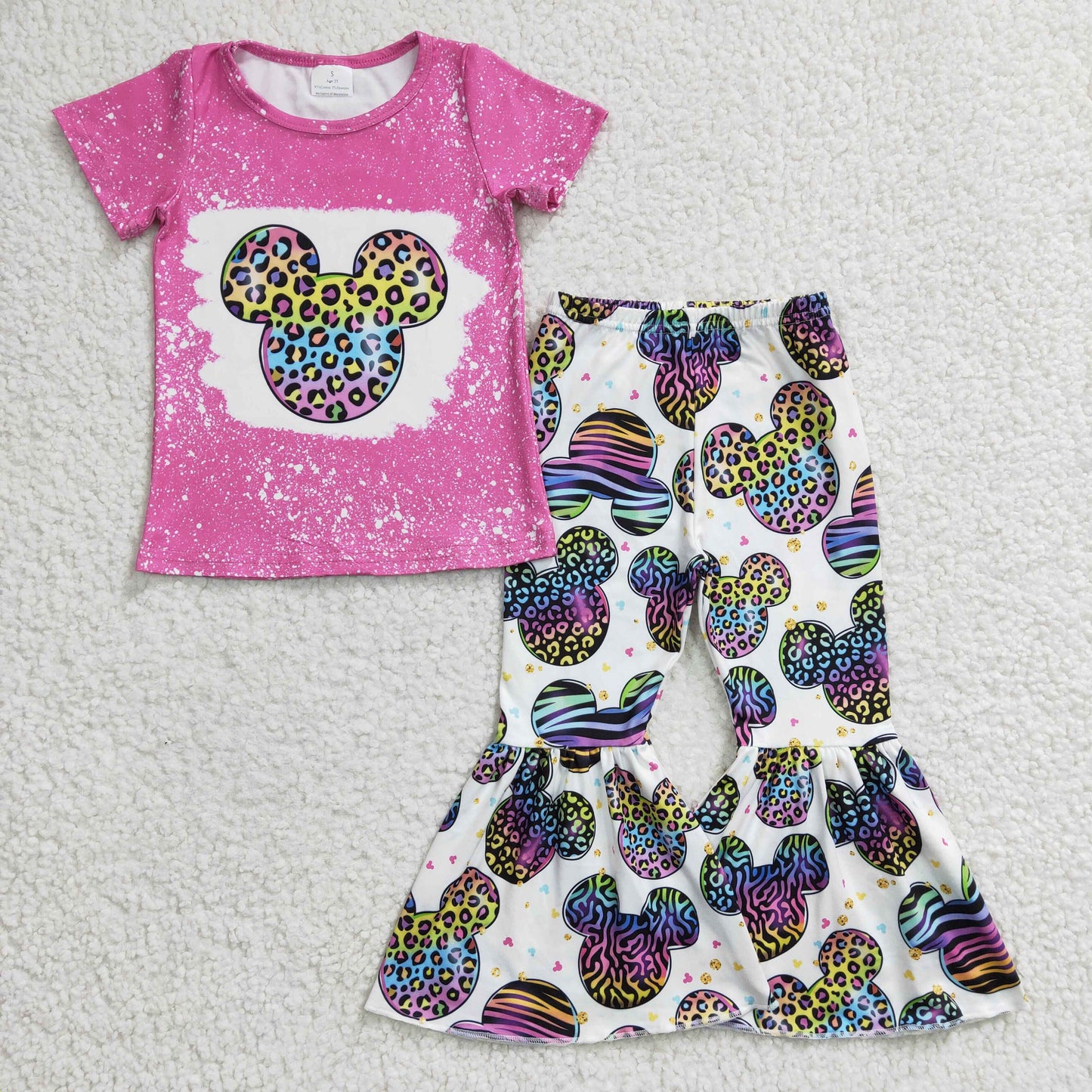 Purple Cartoon Girls Set