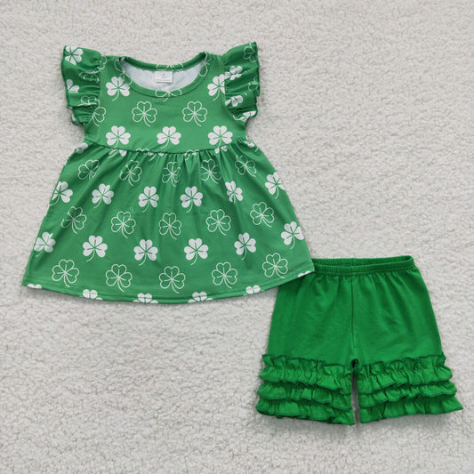 St patrick Day Girl Summer Set