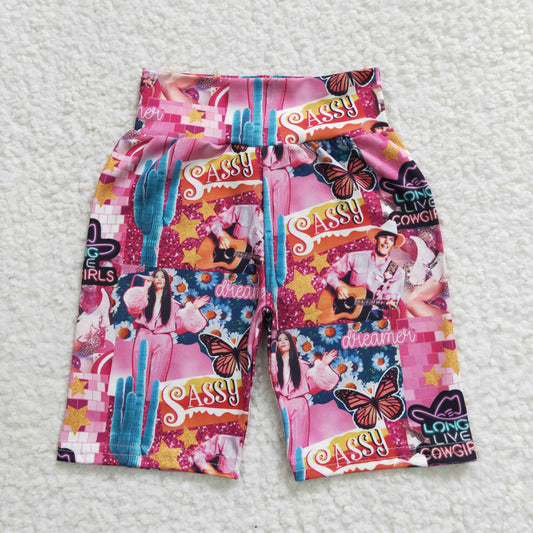 Pink Cowgirls Bike Shorts