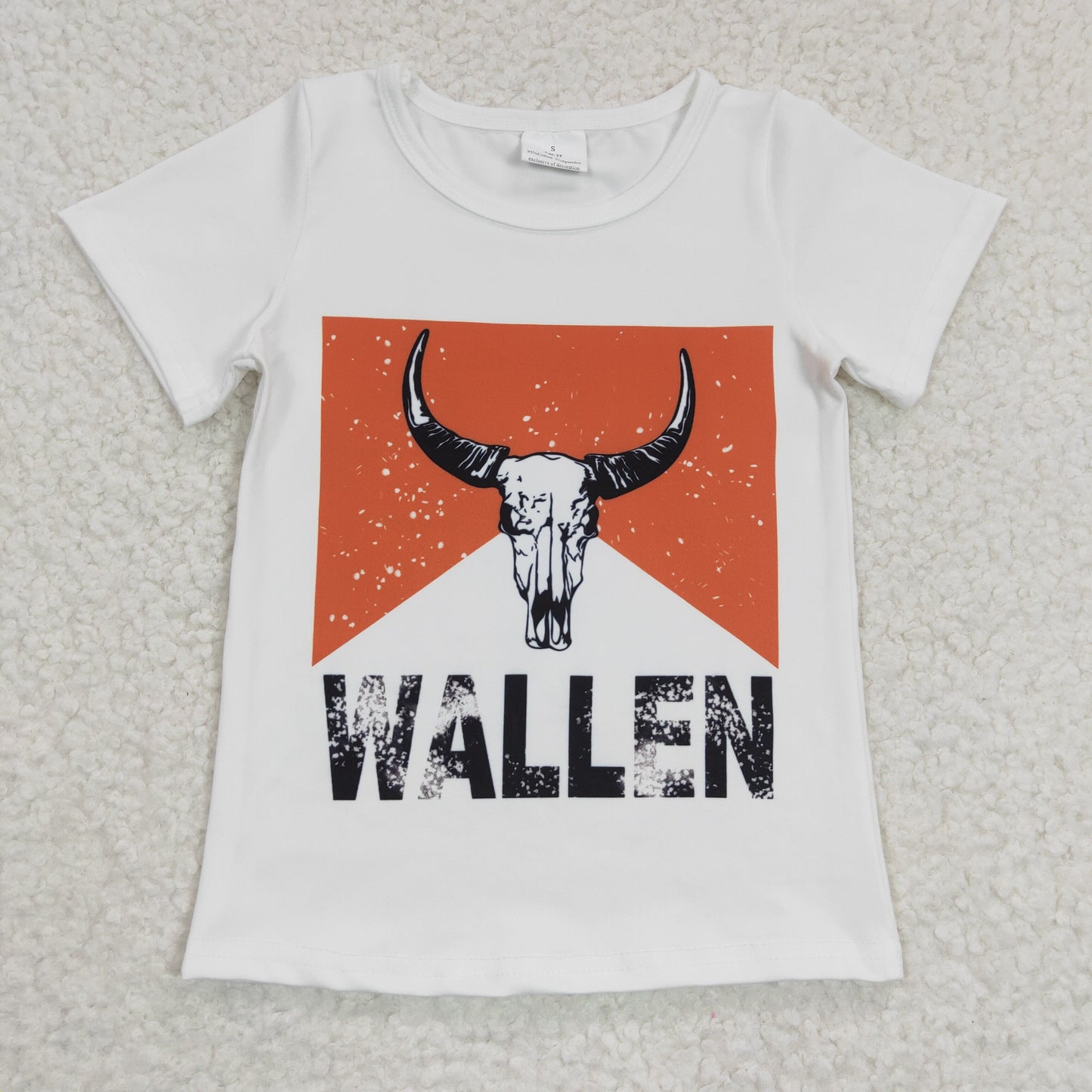 Orange Cow Baby shirt