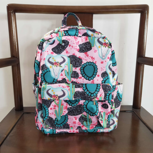 Cactus Cow Print BACKPACK