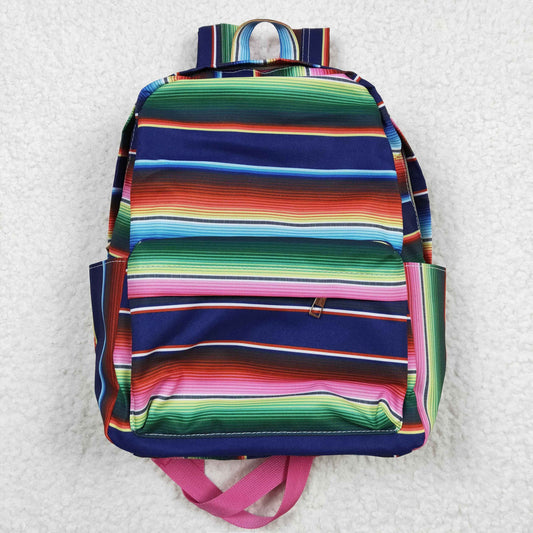 Stripe Print BACKPACK