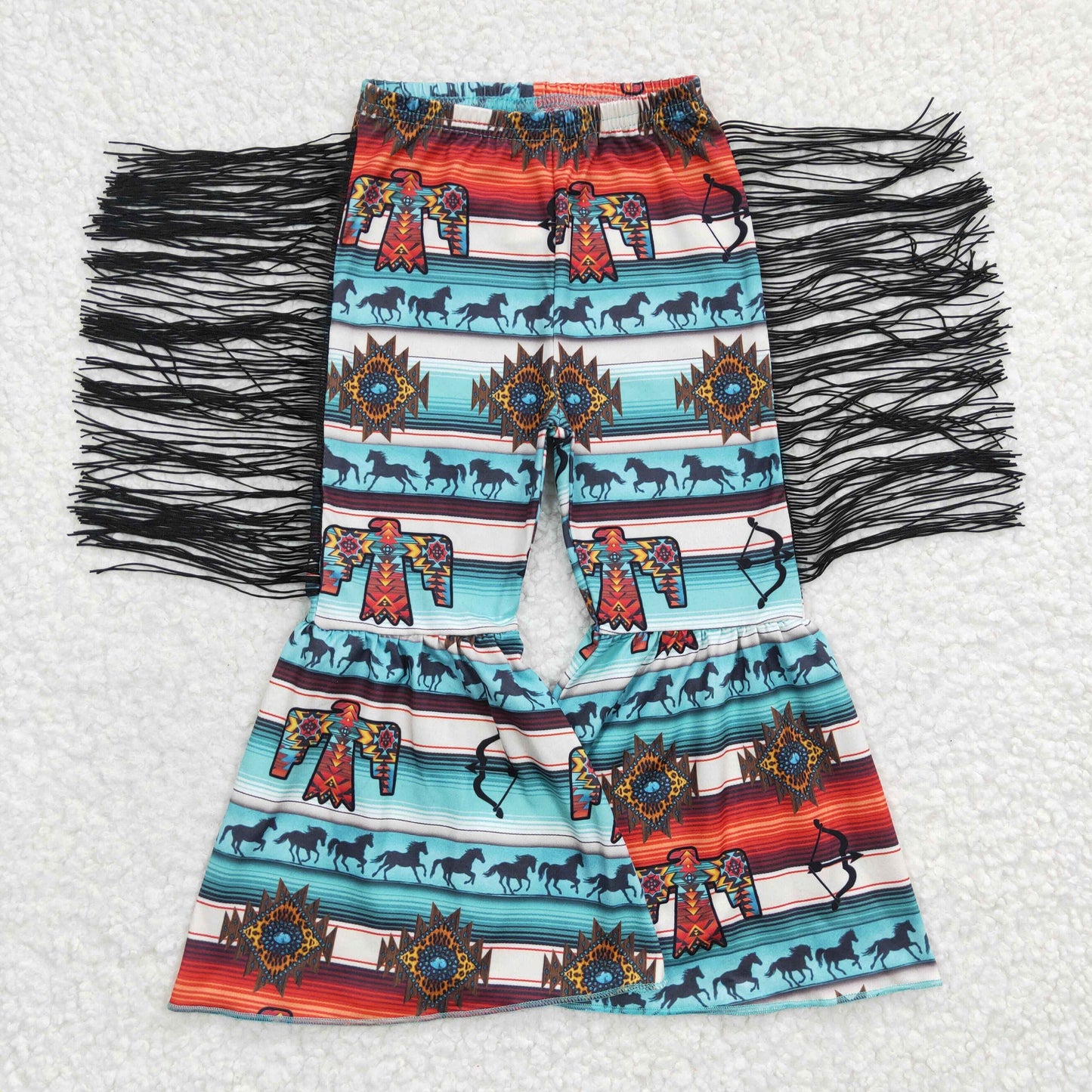 Western Horse Bell Pants