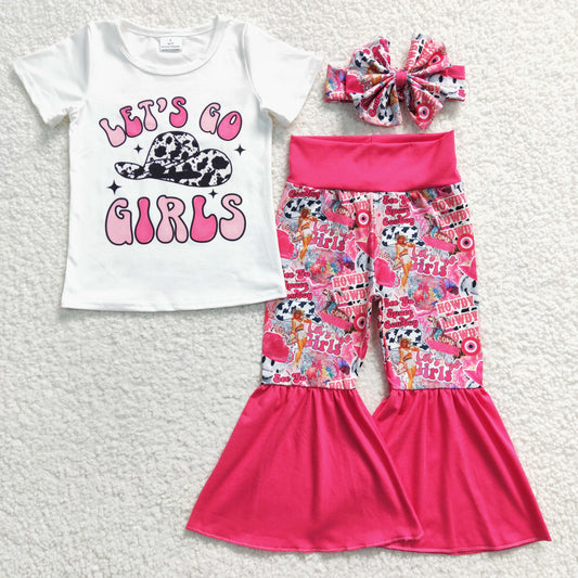 Pink Let's Go Girl Boutique Outfits
