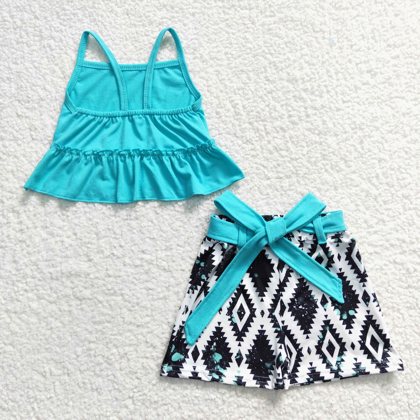 Blue Girls Summer Set