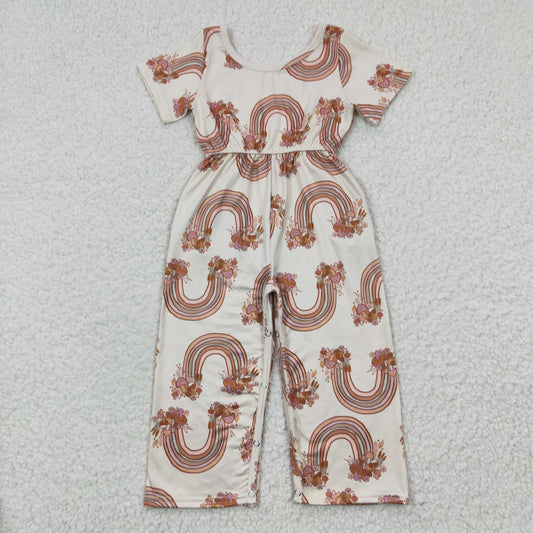 Rainbow Flowers Jumpsuit