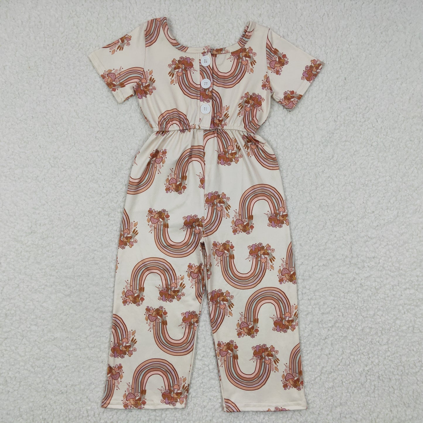 Rainbow Flowers Jumpsuit
