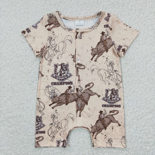 Cowboy Boy Romper