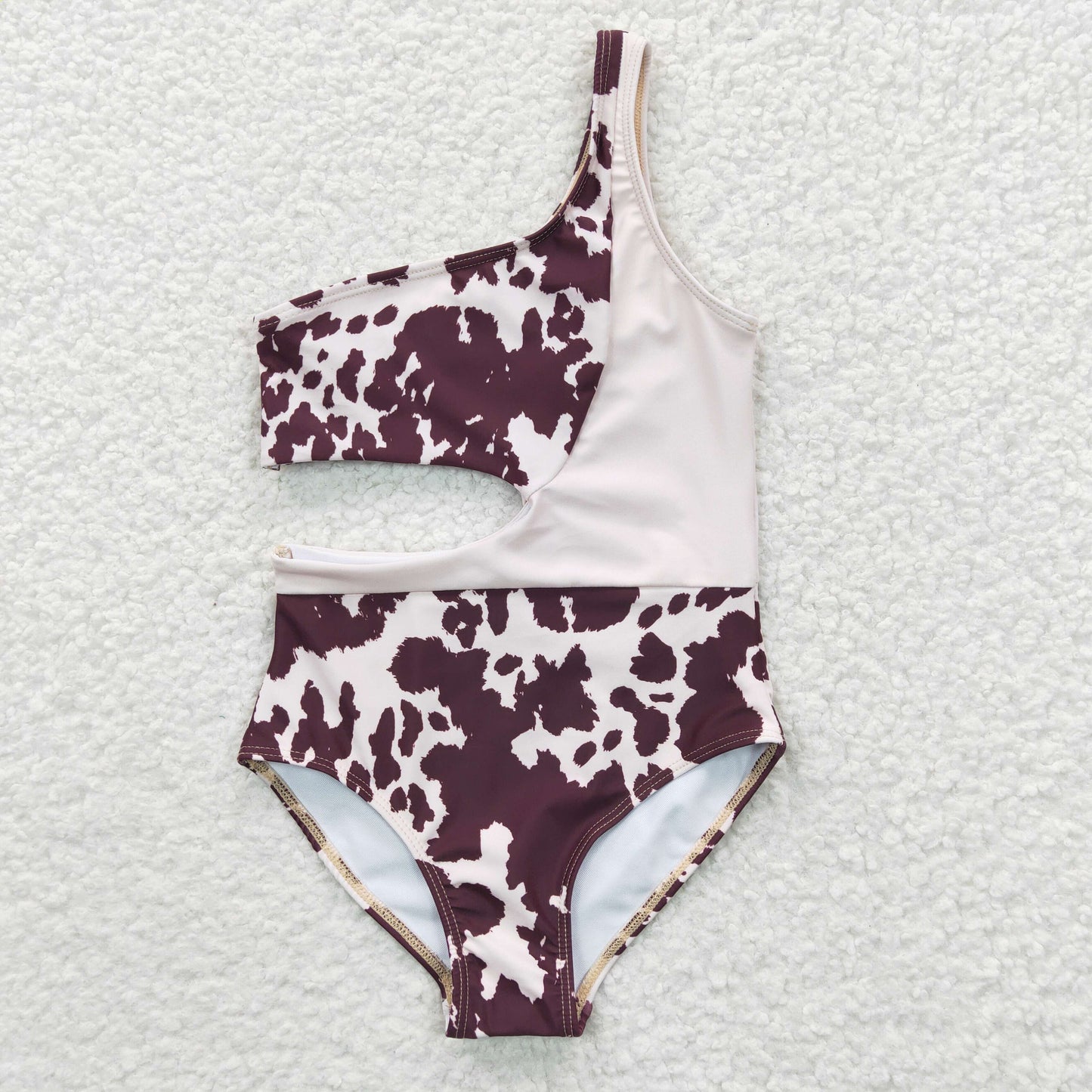 Leopard 2pc girls summer Swimsuit