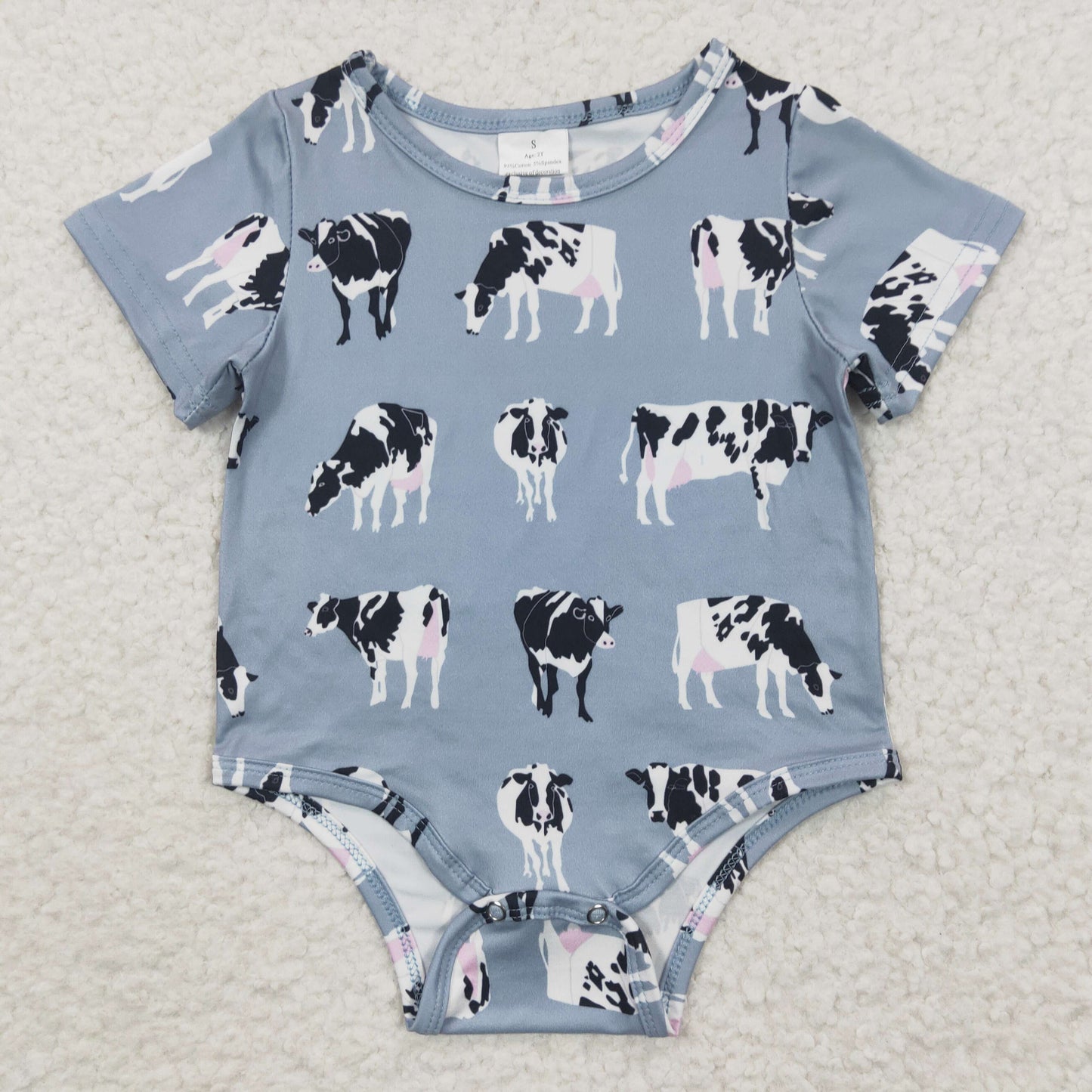 Cow Baby Romper