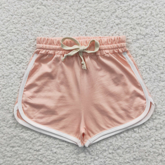 Pink Cotton Material Shorts