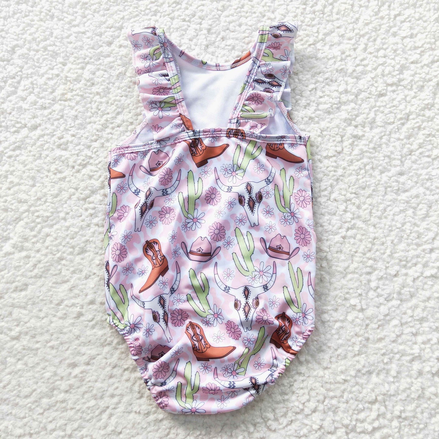 Cactus Boots Hat Swimsuit