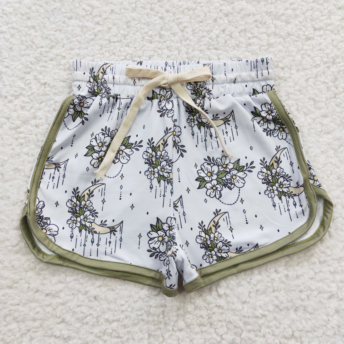 Western Pink Cow Shorts