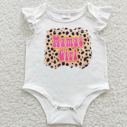 Pink Cute MaMa Girls Girls Romper