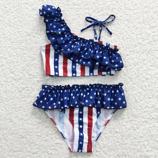 July Of 4th 2pc girls summer Swimsuit