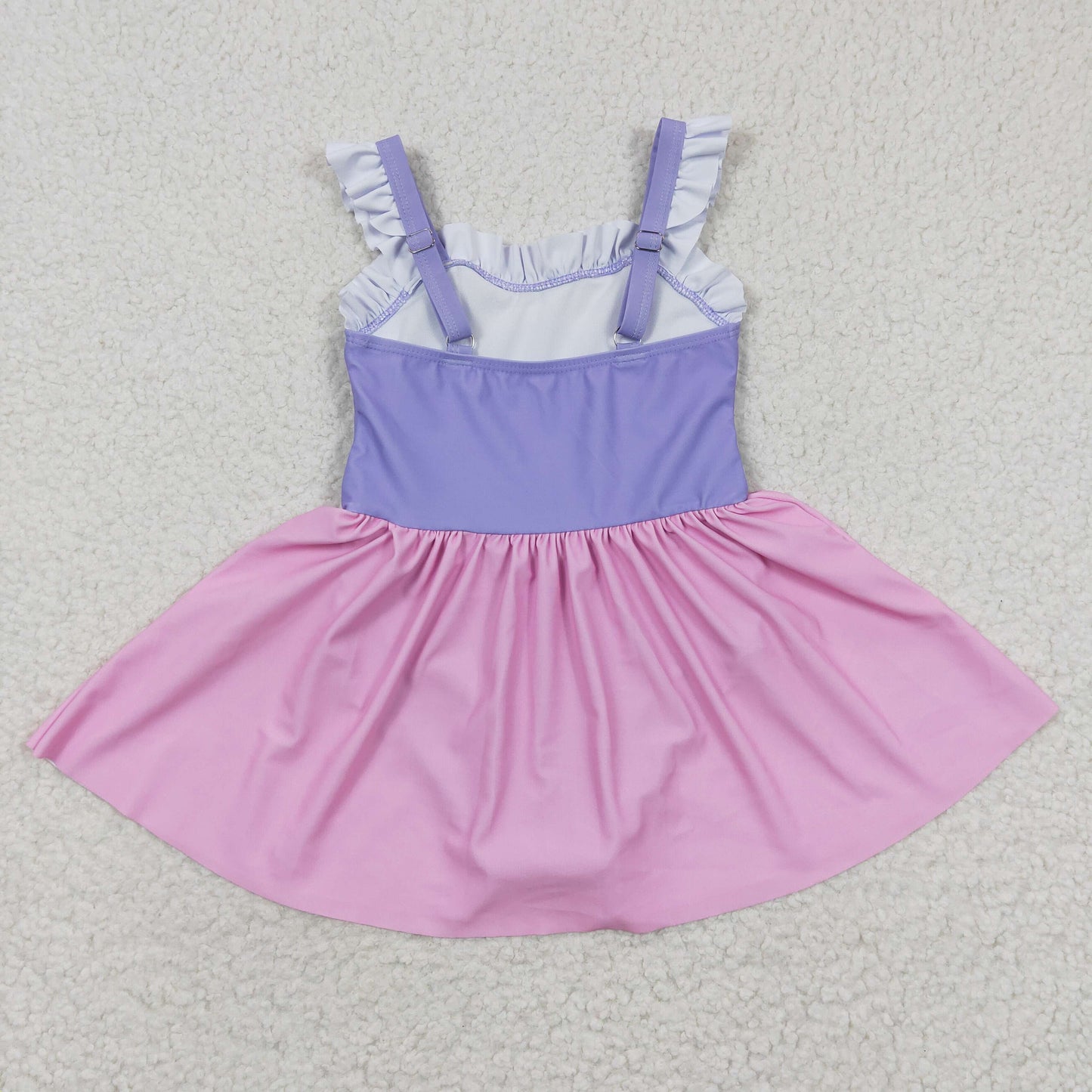 Pink 2pc girls summer Swimsuit