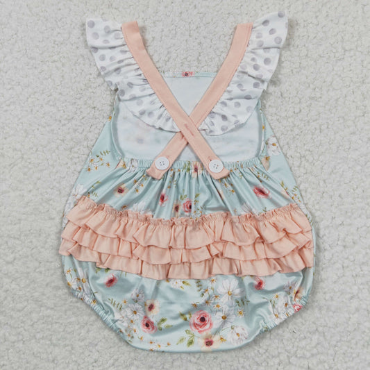 Flowers Baby Romper