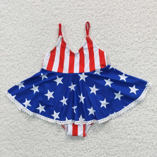 July Of 4th 2pc girls summer Swimsuit