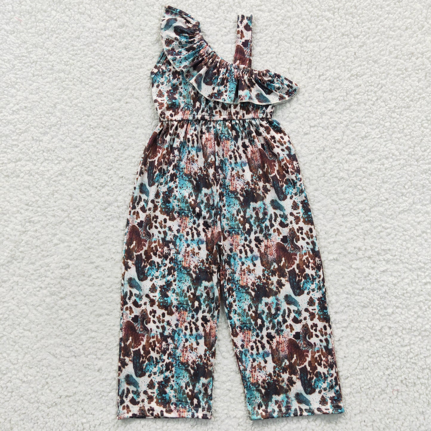 Leopard Girls Jumpsuit