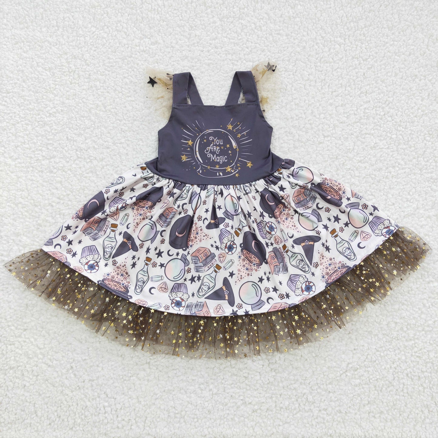 Twirl YOU Are Magic Cartoon Girl Big Skirt