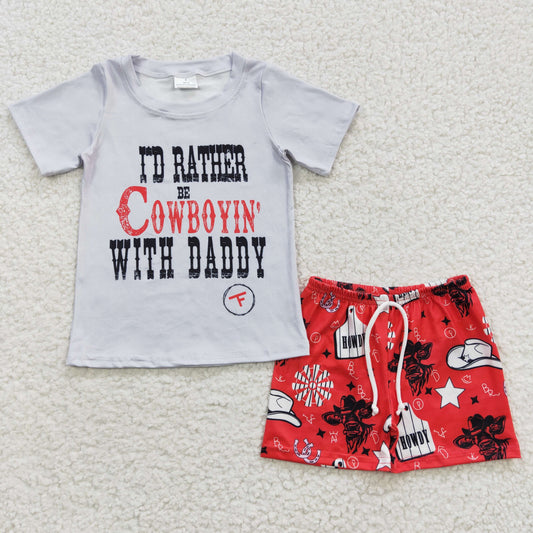 Cowboys Summer Boy Set