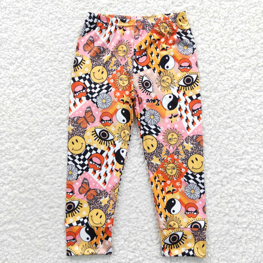 Simle Print Pants