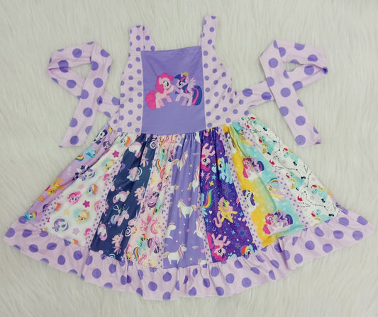 Cartoons Purple Twirl Dress Boutique dress