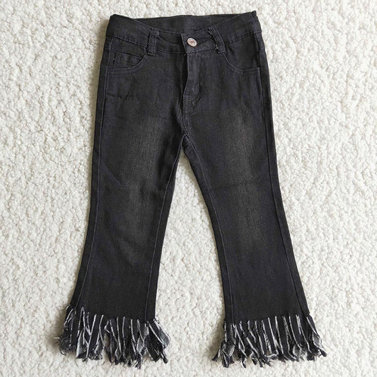 black jeans Distressed Pants
